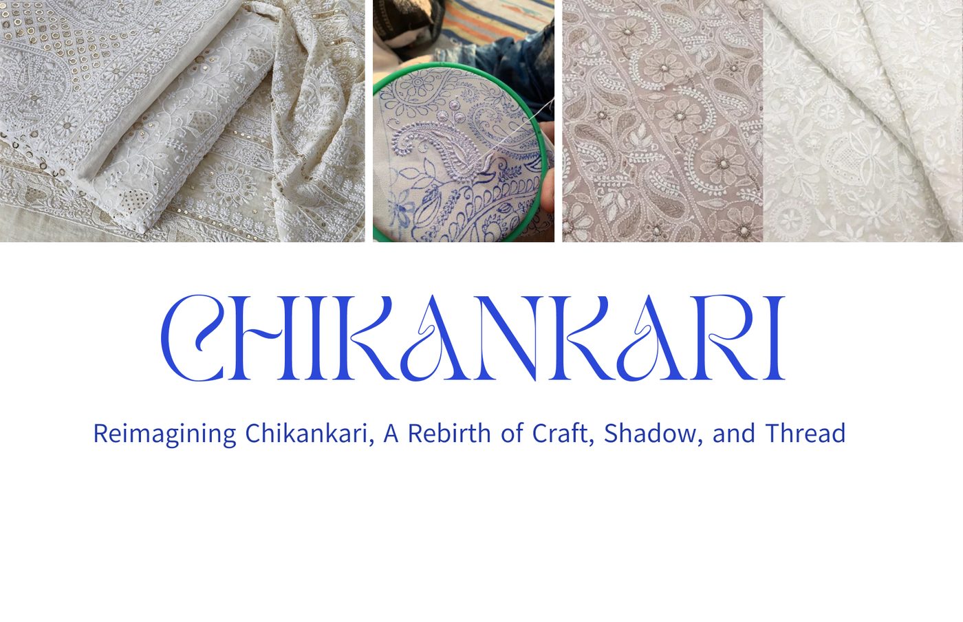 Tana Bana Chikankari branding cover